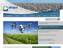 Tablet Screenshot of abapa.com.br